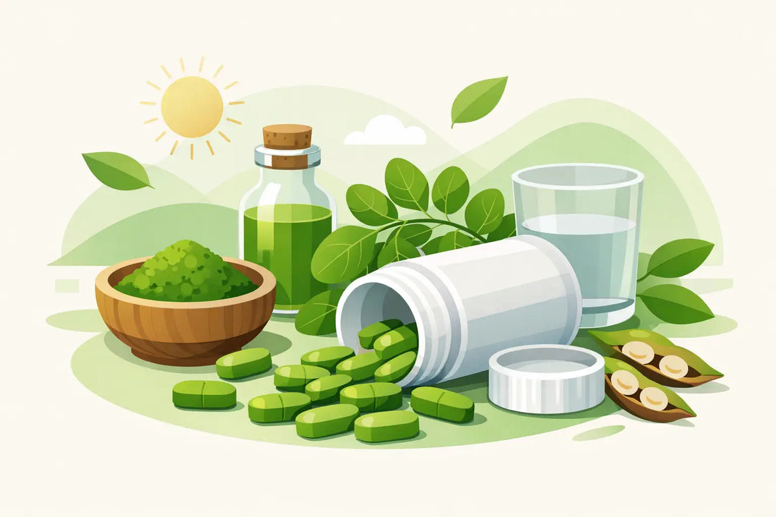 Moringa Oleifera Tablets Made for Daily Ease