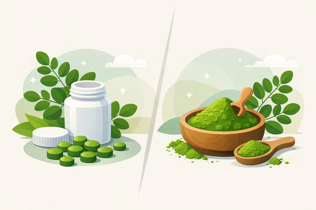 Moringa Tablets vs Powder for Daily Wellness