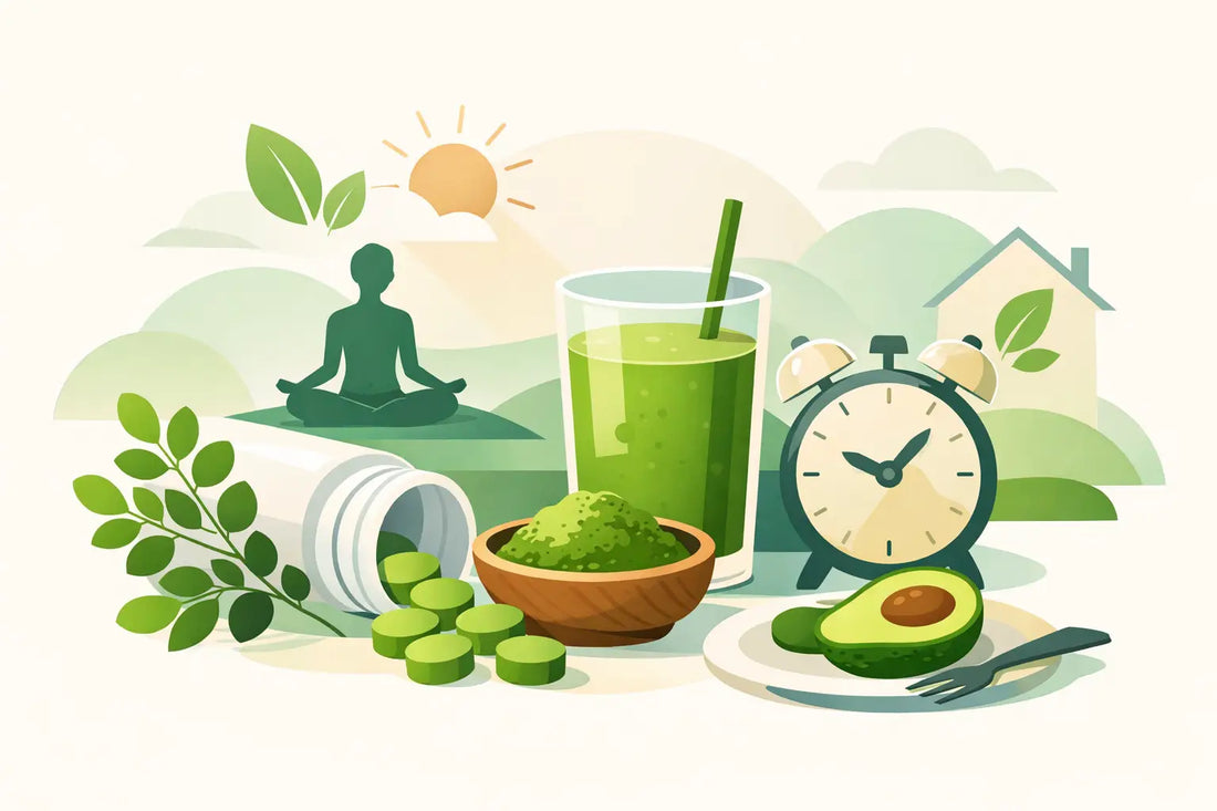 Vegan Moringa Tablets for an Easier Daily Routine